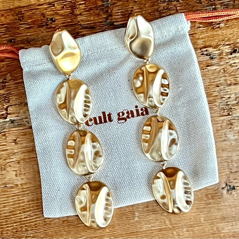 πΊπHPππΊ NWT Cult Gaia Veda Earrings - Picture 8 of 16